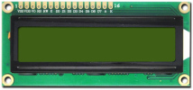 Écran LCD 2 lignes - 16 colonnes