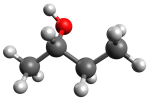 Modèle moléculaire du butan-2-ol