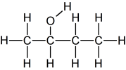 Formule développée du Butan-2-ol